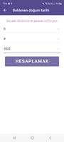 hamilelik haftasi hesaplama Ekran Görüntüsü 3