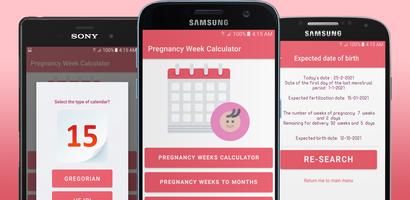 Pregnancy Week Calculator পোস্টার