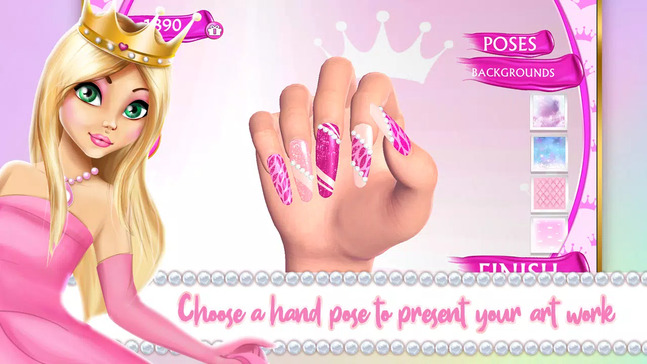 Download do APK de Jogos de Pintar Unhas de Princesa para Android