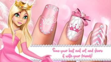 Jeux de Vernis à Ongles Princesse capture d'écran 1