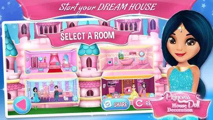 Princess Doll House Decoration APK download