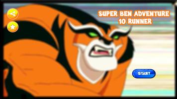 Super Ben ten game alien world Poster