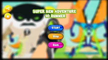 Super Ben ten game alien world captura de pantalla 1