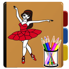 Coloring Book Princess - coloring expert 图标