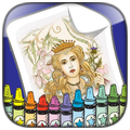 ColorNow | Книжка-раскраска принцесс