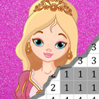 Princess Coloring Book - Glitt icono