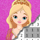 Princess Coloring Book - Glitt ikona