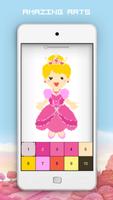 Princess Coloring Book - Glitt captura de pantalla 3