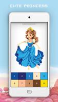 Princess Coloring Book - Glitt captura de pantalla 2