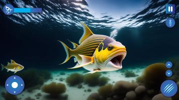 Piranha Hungry Fish Escape Sea capture d'écran 1