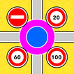 Crossroads - traffic simulator icon