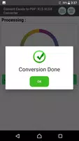 Excel to PDF Files Converter ảnh chụp màn hình 1