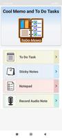 Memo Notes & To Do Tasks plakat