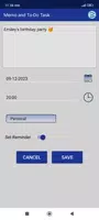 Memo Notes & To Do Tasks Diary تصوير الشاشة 7