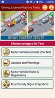 Driving Licence Practice Tests captura de pantalla 1