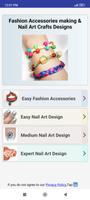 Cool Fashion & Nail Art Making Affiche