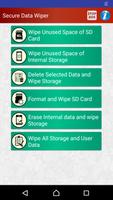 Wipe Mobile Phone Storage with poster