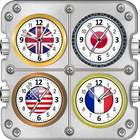 World Clocks with Timer & Stop ícone