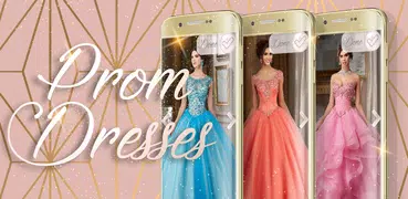 Prom Dresses Photo Montage for Girls