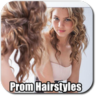 Prom hairstyles-icoon