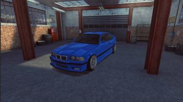 Drifting BMW 3 Car Drift الملصق