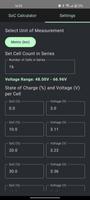 Battery State Of Charge App screenshot 1