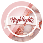 Cute Highlight Cover Story Editor icon