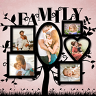 Familie Fotolijst Collage Maken-icoon