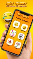 Gros Emoji: Gif Stickers pour WhatsApp Affiche