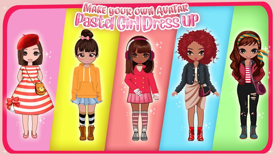 Make Your Own Avatar Cute Doll Dress Up For Android Apk Download