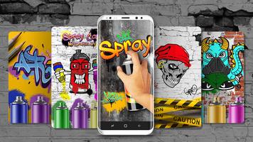 Spray Can - My Graffiti Art پوسٹر