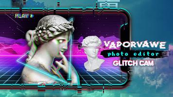 Vaporwave Photo Editor - Glitch Cam poster