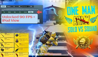 90 FPS Booster Pro : iPad View Affiche