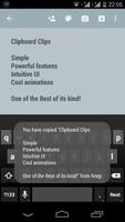 Clipboard Clips captura de pantalla 2