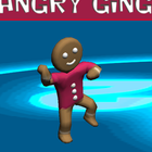 Angry gingerbread run ikona