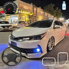 Corolla Toyota Car Drive Game icono