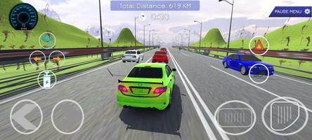 Corolla Toyota Car Drive Game Affiche