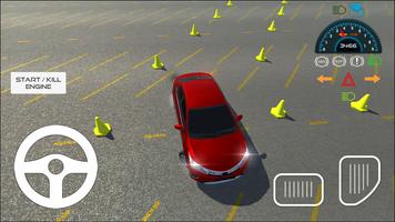 Corolla Car Parking Simulation скриншот 1