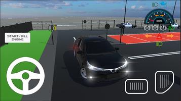 Corolla Car Parking Simulation скриншот 2