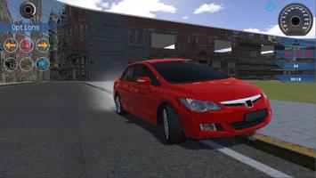 Honda Civic Drive Car Game capture d'écran 3