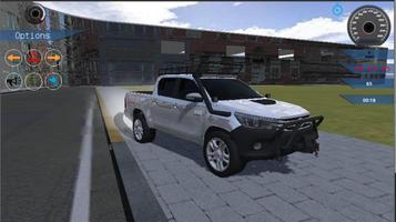 Revo Hilux Car Drive Game Cartaz