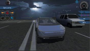 Tesla Car Drive Game capture d'écran 2