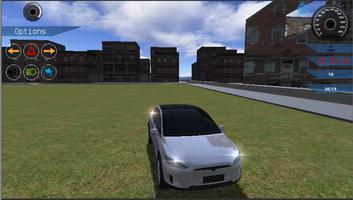 Tesla Car Drive Game capture d'écran 3