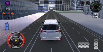 Toyota Fortuner Drive Car Game постер