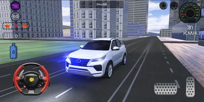 Toyota Fortuner Drive Car Game capture d'écran 1