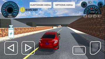 Honda Civic Car Game 2021 poster