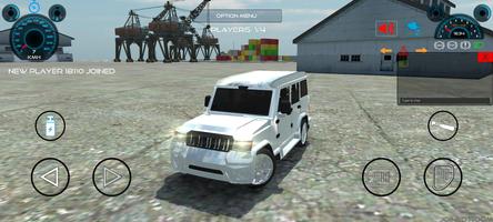 Scorpio Mahindra Car Game Cartaz