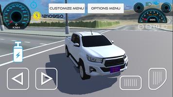 Revo Hilux Car Drive Game 2021 Affiche