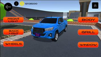 Revo Hilux Car Drive Game 2021 capture d'écran 1