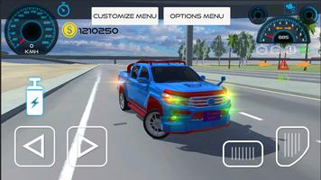 Revo Hilux Car Drive Game 2021 capture d'écran 2